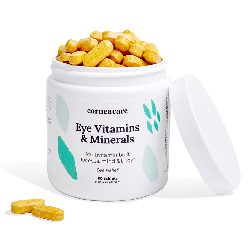 CorneaCare Eye Vitamins & Minerals, Multivitamin for Vision | 60 Count