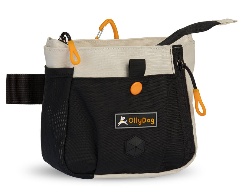 OllyDog Backcountry Day Bag, Fanny Pack, Dog Treat Pouch, Hands-Free for Training, Hip Pack with Built-in Poop Bag Dispenser, Removable Waist Belt Clip (Bluff) Bluff - BeesActive Australia