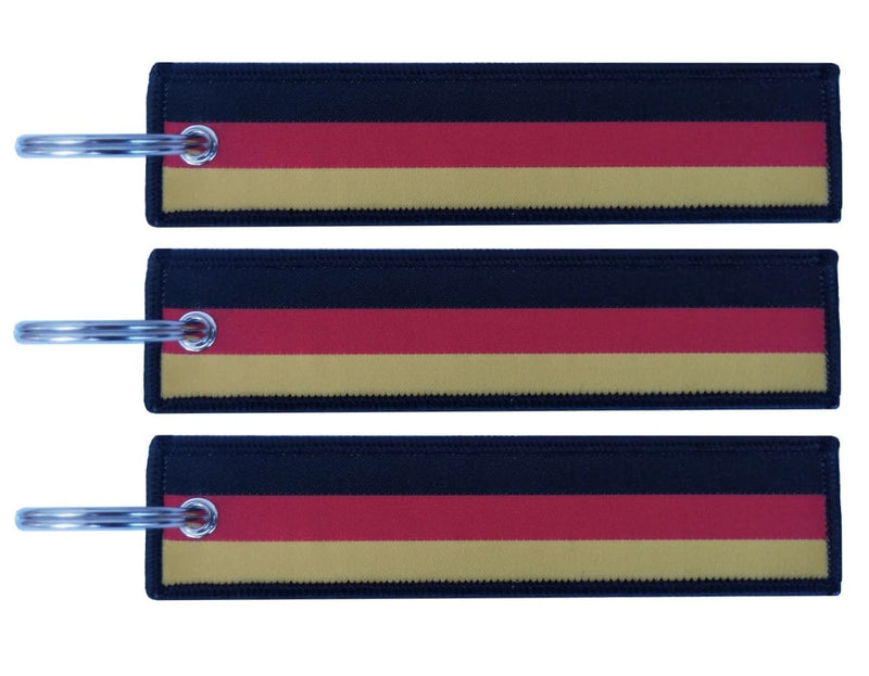 JAVD Flag Keychain Tag with Key Ring Germany - BeesActive Australia