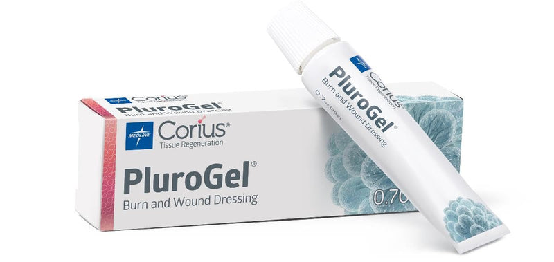 PluroGel Burn and Wound Dressing Gel, Moisture-Retaining, Non-Cytotoxic, Water-Soluble, Biocompatible Gel for Burns, Cuts, Ulcers, and Wound Care Protection, 0.7 oz. Tube - BeesActive Australia