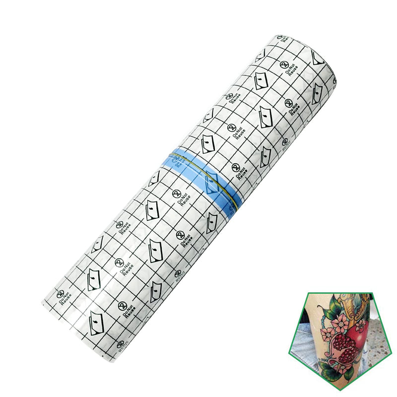 Flatoedu Tattoo Aftercare Bandage Roll 10" x 10 Yard - Waterproof Film 10 x 360 Inch