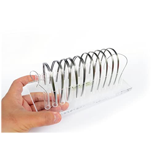 J&J Ortho Orthodontic Arch Wire Rack Holder Organizer Box (Wire Rack - A (12-size Slots)) Wire Rack - A (12-size Slots)