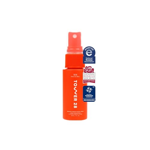 Tower 28 SOS Daily Rescue Soothing Hypochlorous Acid Spray for Face (1 oz) 1 Fl Oz (Pack of 1)