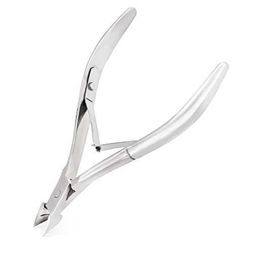 Professional Cuticle Trimmer Cuticle Nippers,Pedicure Nail Care Tool Silver