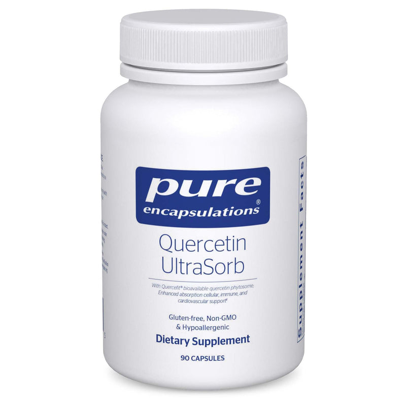 Pure Encapsulations Quercetin UltraSorb, 90 Capsules | Enhanced-Absorption Cellular, Immune, and Cardiovascular Support*, One of the Most Bioactive Flavanoids*