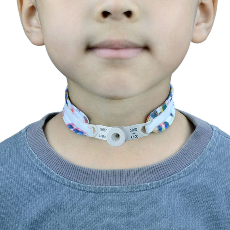 2 Pack Reusable Tracheostomy Tube Holder for Kids Comfort Trach Ties - BeesActive Australia
