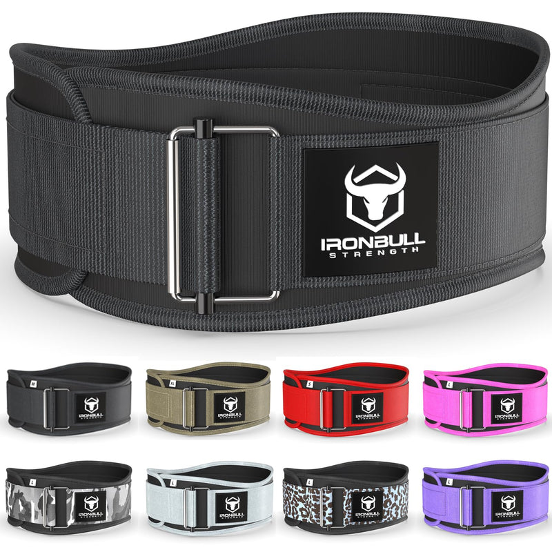 Weight Lifting Belt for Men and Women - Great for Squats, Deadlift, Lunge, Exercises and Training - Best for Olympic, Cross-Training and Bodybuilding Workout Medium Black