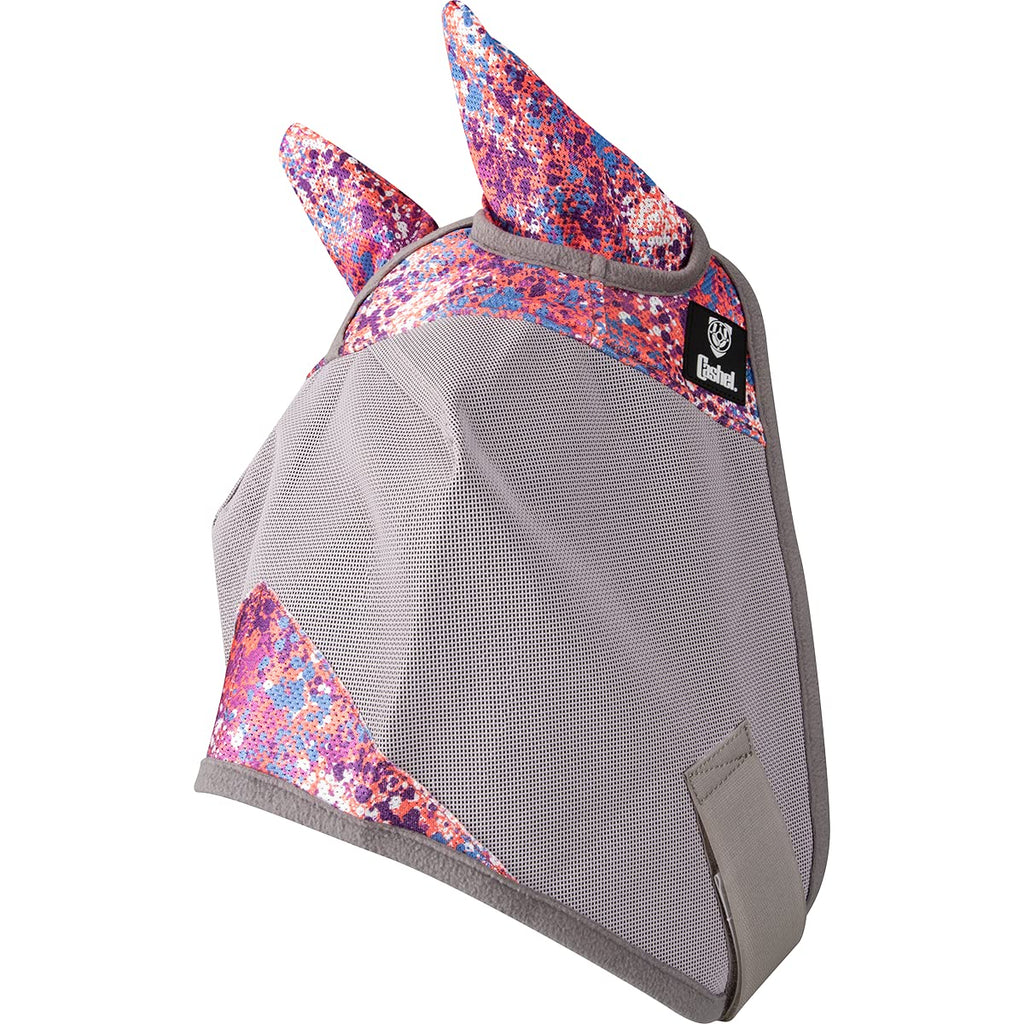 Cashel Crusader Designer Fly Mask with Ears, Splash, Warmblood