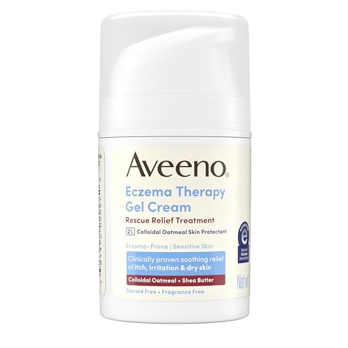 Aveeno Eczema Therapy Rescue Relief Treatment Gel Cream, 1.5 oz 1.5 Fl Oz (Pack of 1)