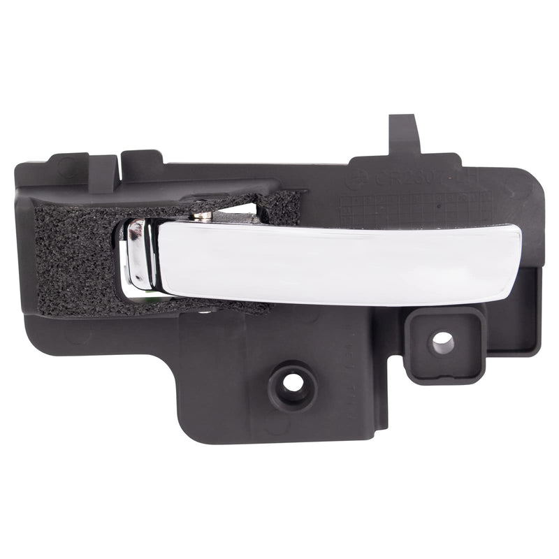TRQ Driver Side Interior Door Handle Chrome Compatible with 2007-2009 Dodge Caliber 2008 Jeep Compass Patriot DHA31985