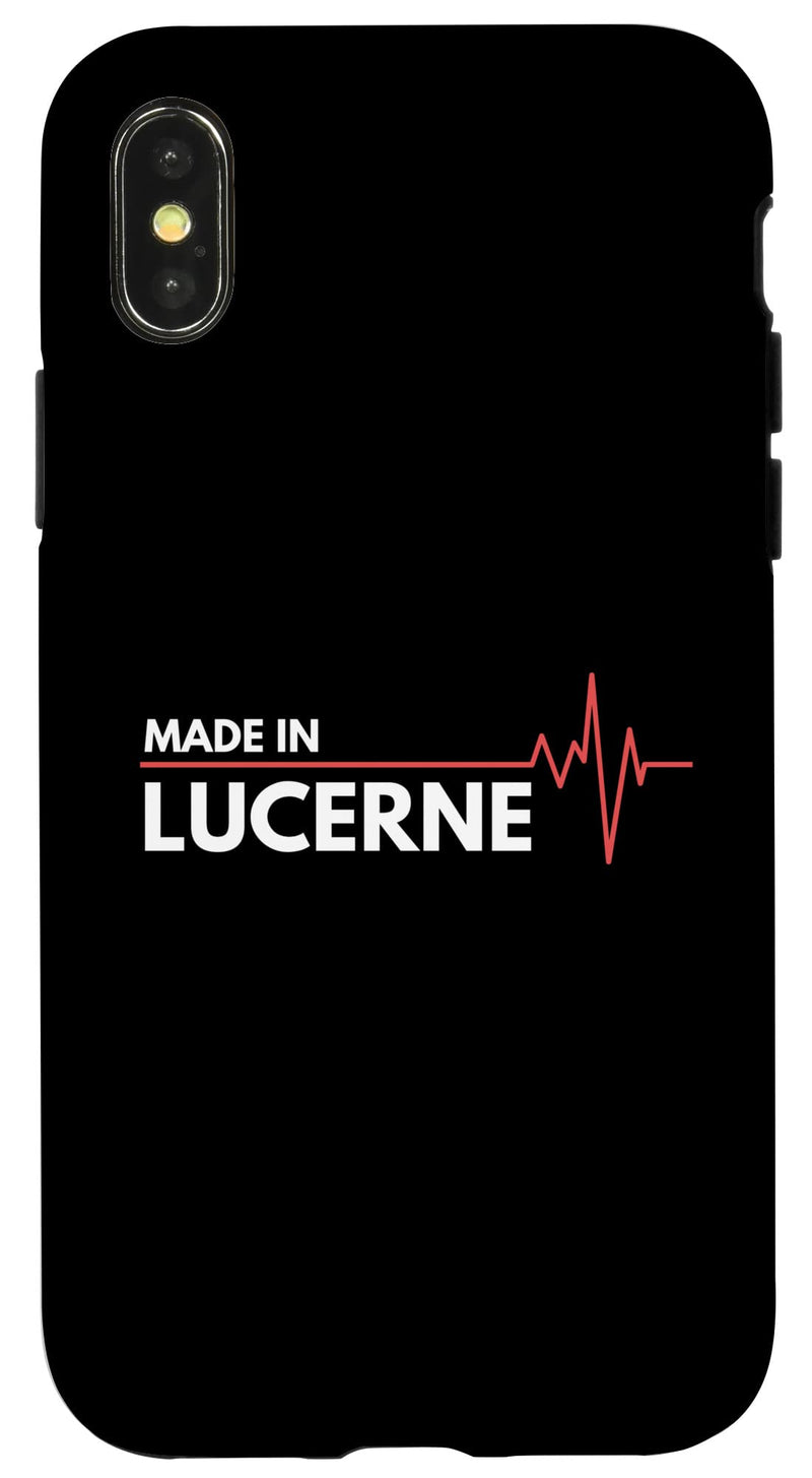 iPhone X/XS Made In Lucerne Switzerland Place Of Birth Case iPhone X/XS - BeesActive Australia