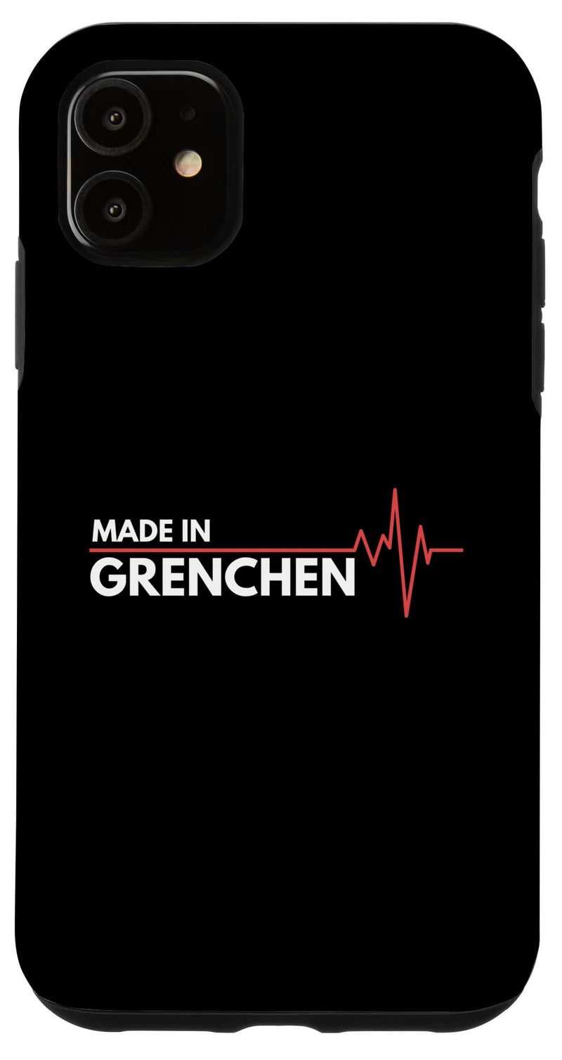iPhone 11 Made In Grenchen Switzerland Place Of Birth Case iPhone 11 - BeesActive Australia