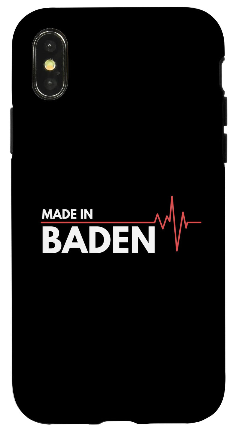 iPhone X/XS Made In Baden Switzerland Place Of Birth Case iPhone X/XS - BeesActive Australia
