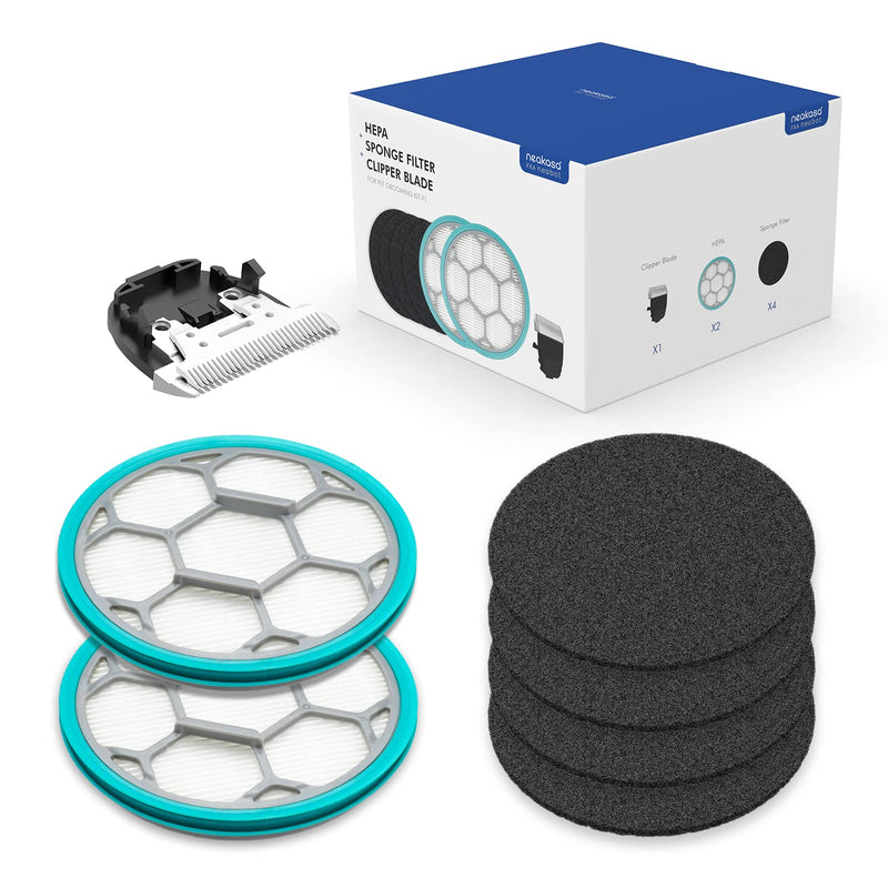 Sponge Filter, Clipper Blade, HEPA for P1 Pro Pet Grooming Kit & Vacuum - BeesActive Australia