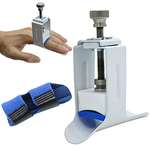 Finger Straightener Splint Brace Corrector Support with Soft Foam Inner Band, Hand Finger Arthritis Injury Pain Relief Holder Fingers Extended for Fingers Pain Easy Pressing Splint