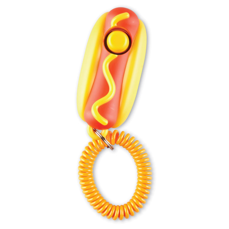 Brightkins Smarty Pooch Hot Dog Training Clicker - Dog Training Clicker, Perfect for Dog Training and Obedience Games - BeesActive Australia