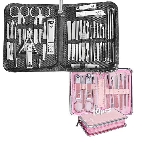 Andrea 30Pcs Manicure Set & 10Pcs Manicure Set