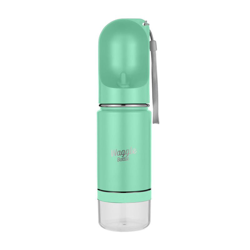 Stainless Steel Dog Travel Water Bottle, Vacuum Insulated Portable Dog Water Dispenser, Drink Cup and Snack Container On The Go, Outdoor Walking, Hiking, Travel (Mint) Mint - BeesActive Australia