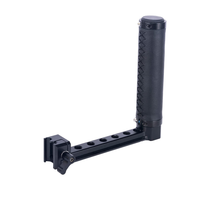NICEYRIG Side Handle Grip for DJI RS4 / RS4 Pro / RS3 / RS3 Pro / RS2 / RSC2, Gimbal Stablilizer Support Leather Handgrip with Extension Arm - 523 - BeesActive Australia