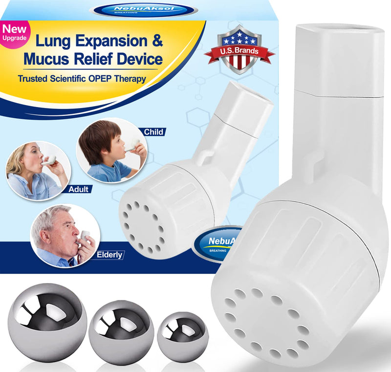 Lung Exerciser Device, Breathing Exercise Device for Lungs, Valve Mucus Removal Device, Mucus Clearance and Lung Expansion Device - BeesActive Australia