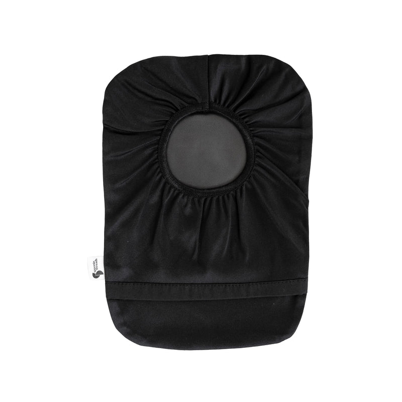 Black Elastic Ostomy Bag Cover | Fashionable & Adjustable Colostomy Stoma Ileostomy Pouches | Black, Size 6x11 (Large Opening) 6x11, Large Opening - BeesActive Australia
