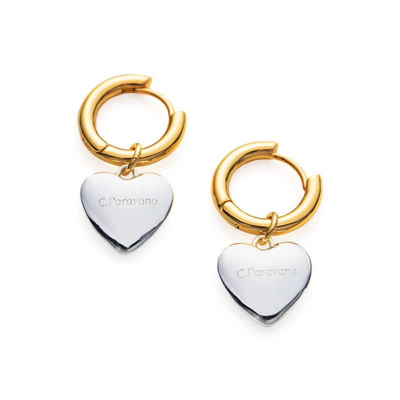 C.Paravano Hoop Earrings for Women | 925 Sterling Silver or 18K Gold Plated Hoop Earrings | Huggie Earrings for Women | Lightweight Hoops | Hypoallergenic Earring for Women EARRING_Q - BeesActive Australia