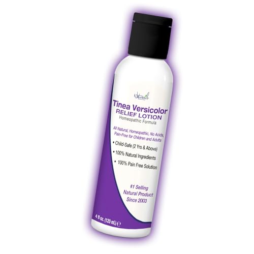 Naturasil Tinea Versicolor Treatment Lotion for Uneven Skin Tone - 4 oz Tinea Lotion