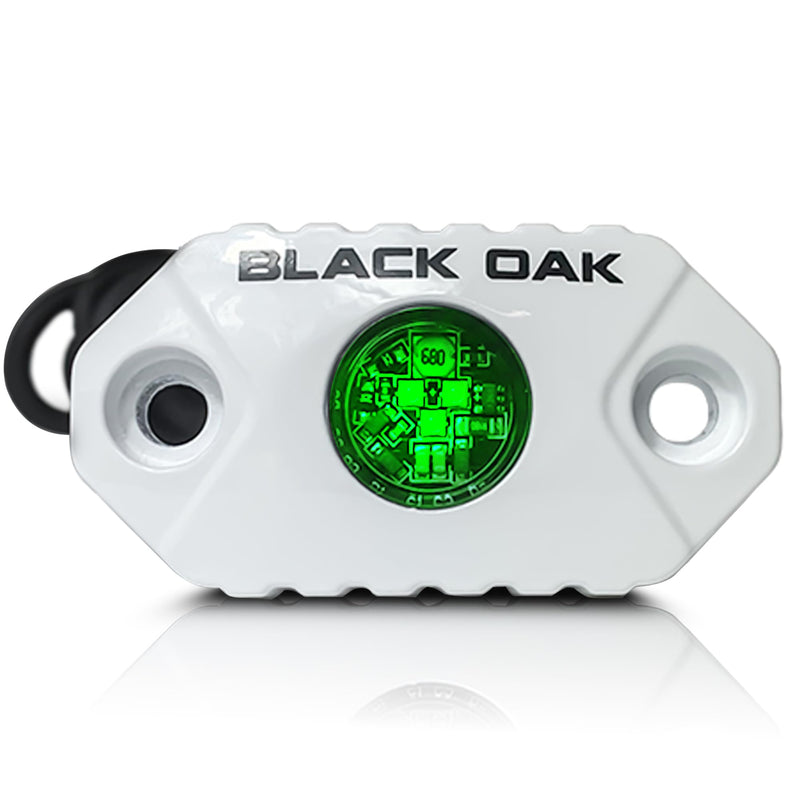 Black Oak LED Marine LED Boat Light Marine Accent Lights – Fishing Lights, Courtesy Lights, Deck Lights Dimmable White Lights – Boat Lighting for Fishing, Pontoon,Kayak,Yacht,Sailboat Green Light - BeesActive Australia