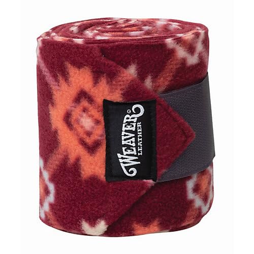 Weaver Leather Patterned Polo Leg Wraps Plaid Aztec - BeesActive Australia