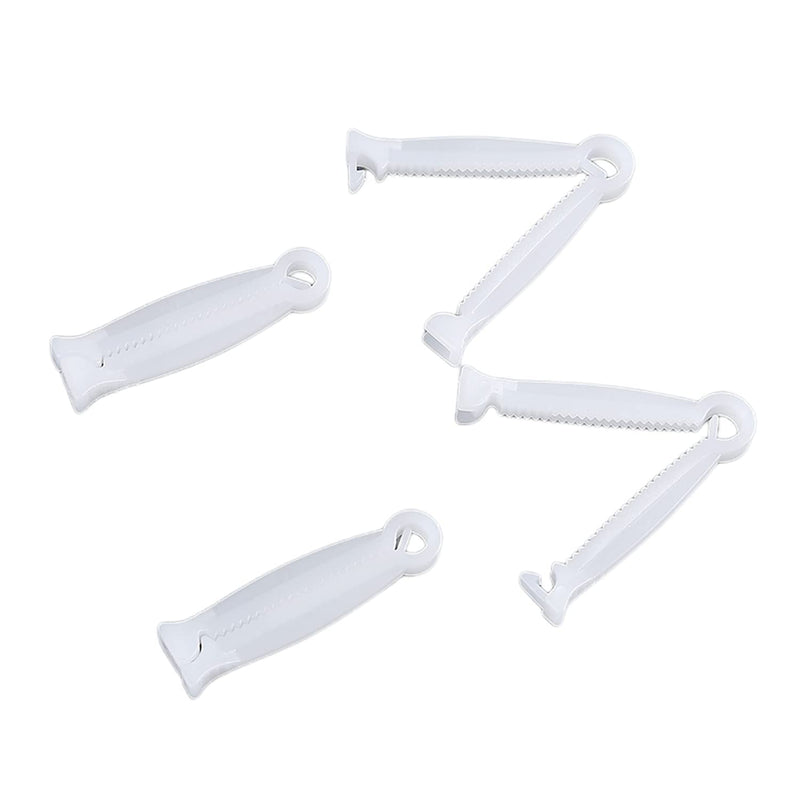 40pcs Disposable Umbilical Cord Clamp Birth Hemostatic Materials,Pig Umbilical Cord Clamp for Animals Puppy Kittens Cow Livestock Sheep,Home Birth Supplies kit, White, 1.77 Inch, 1.0 Count - BeesActive Australia