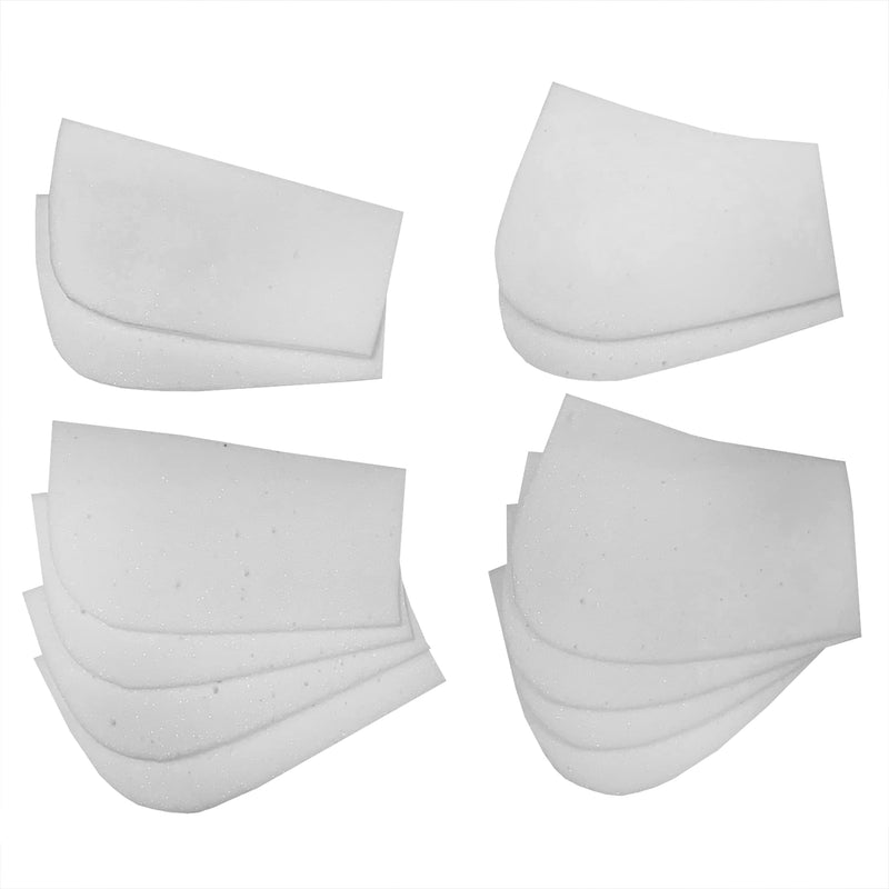 Equine Comfort Products Memory Foam Inserts White, 12 Pack - BeesActive Australia