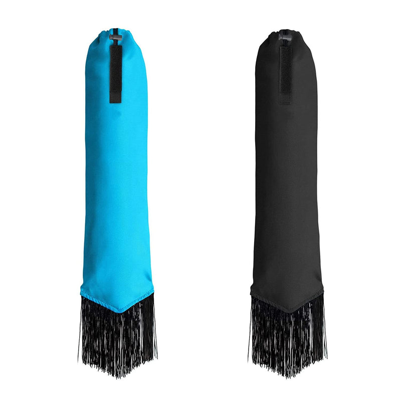 2PC Horse Tail Bag with Fringe & Snap, Waterproof Braid, Easy to Wear and Wrap, Suitable for Western and Aztec - BeesActive Australia