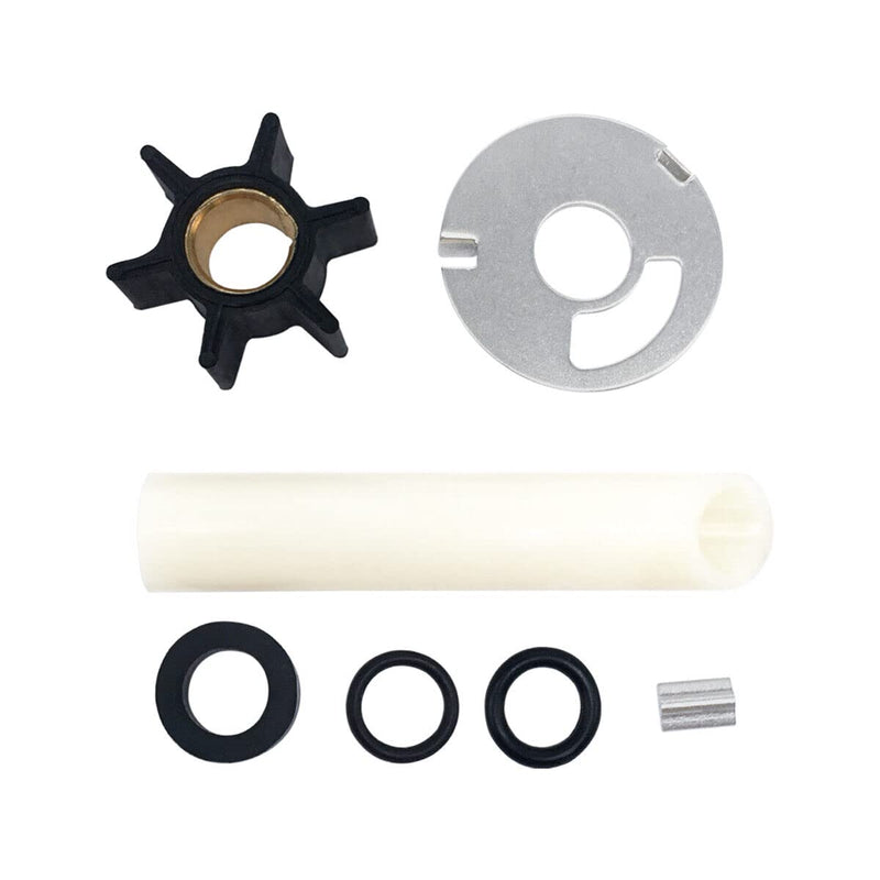 MARKGOO 89980T1 Water Pump Impeller Repair Kit Replacement for Vintage Mercury and Mariner Outboard 3.9 4 4.5 7.5 9.8 HP Boat Motor Engine Parts 1975-1986 Used Driveshaft Diameter .438 Inch - BeesActive Australia