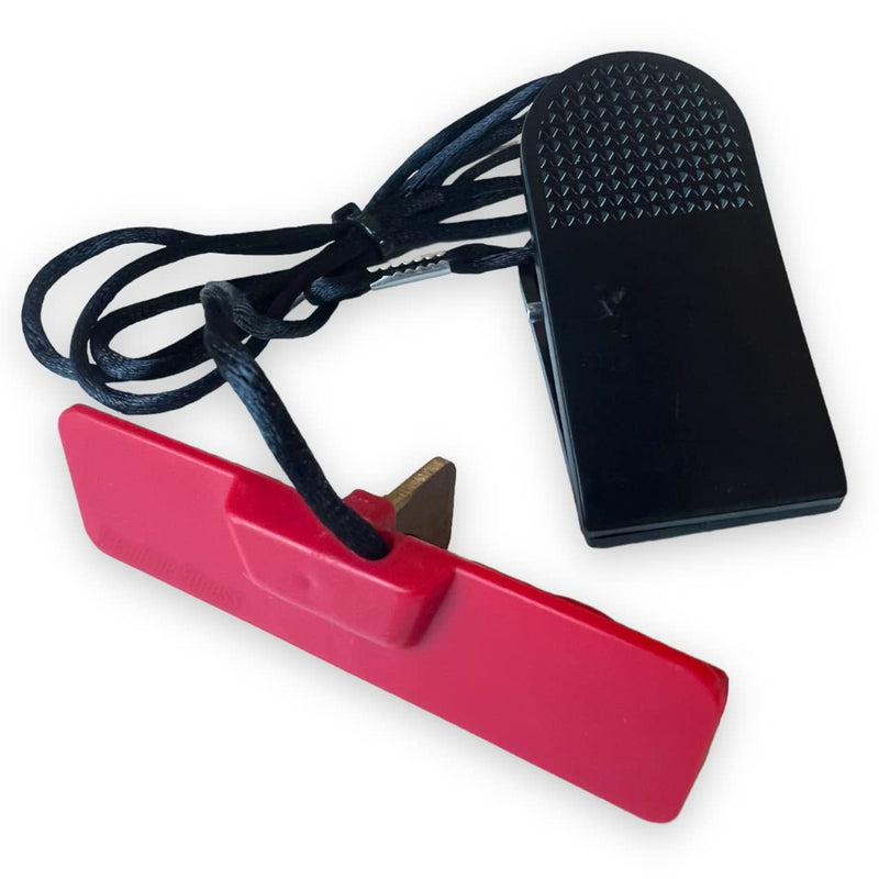 Treadmill Safety Key - Part No. 1000219607 - Replacement for Vision Treadmills (Classic, Elegant, Touch Models)