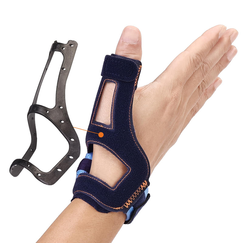 Thumb Brace for Arthritis Pain Relief, Without Limiting Hand Function, Spica Splint for Tendonitis for Women Men (Medium, 6.3-7.3 inch) Medium