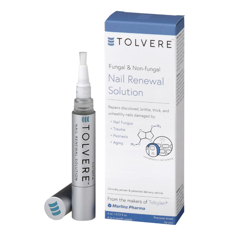 Tolvere Nail Renewal Solution, Rapidly Improve Appearance of Discolored, Brittle, and Cracked Nails - BeesActive Australia