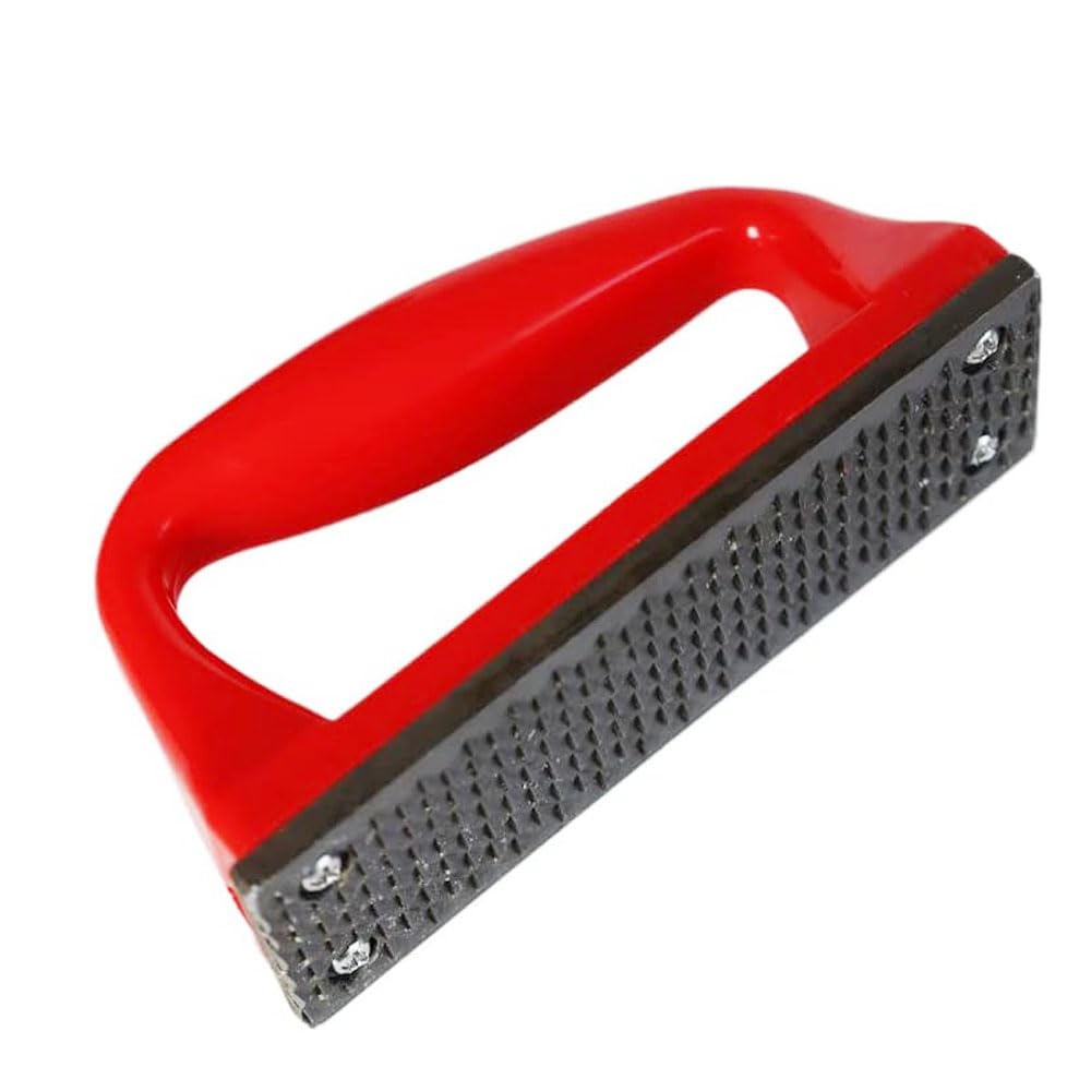 Hoof Rasp for Horses,Goat Feet Hooves,Hand-Held Rasp, with Plastic Handle,Rasp Hoof File Equine Hoof Rasp Coarse-Toothed Also for Other Small Hoofed Animals