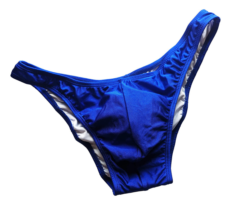 FAST SHIP - NPC,IFBB,WBFF Men's bodybuilding posing trunks/posing fitness suit - navy blue color Large