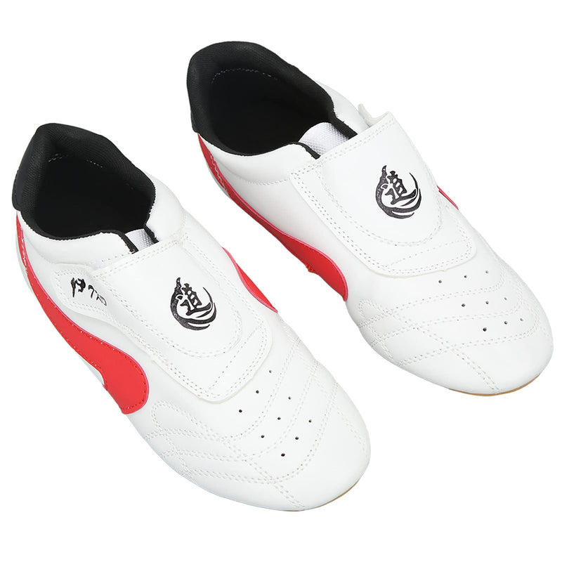 Taekwondo Shoes, Unisex Breathable Taekwondo Shoes with Red Trim for Boxing 41 Default