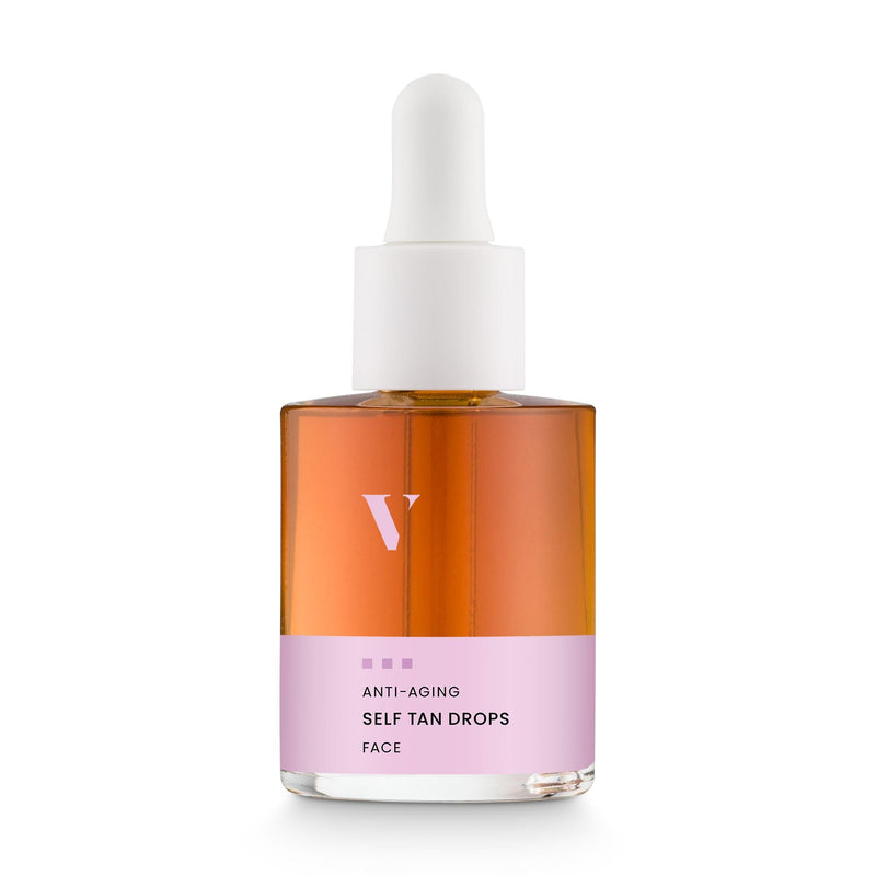 VENICEBODY Hyaluronic Self Tan Drops | Made in Germany | Self Tanner Face | concentrate to mix into facial care with anti-aging effect, for an individual tan - BeesActive Australia