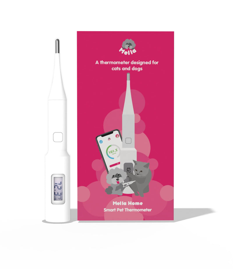 Mella Pet Thermometer - Non-Invasive - Underarm Fever Detection for Dog & Cat - Puppy Essentials and Pet Supplies - BeesActive Australia