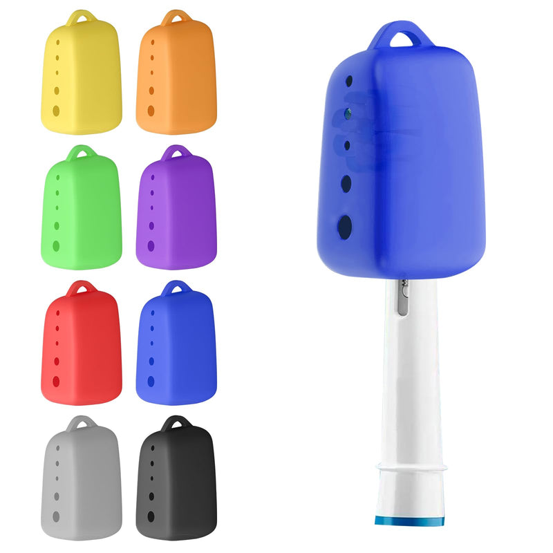 8 Packs Toothbrush Covers, Silicone Toothbrush Covers Caps for Electric Toothbrush Replacement Head & Manual Toothbrush, Toothbrush Travel Essentials - BeesActive Australia