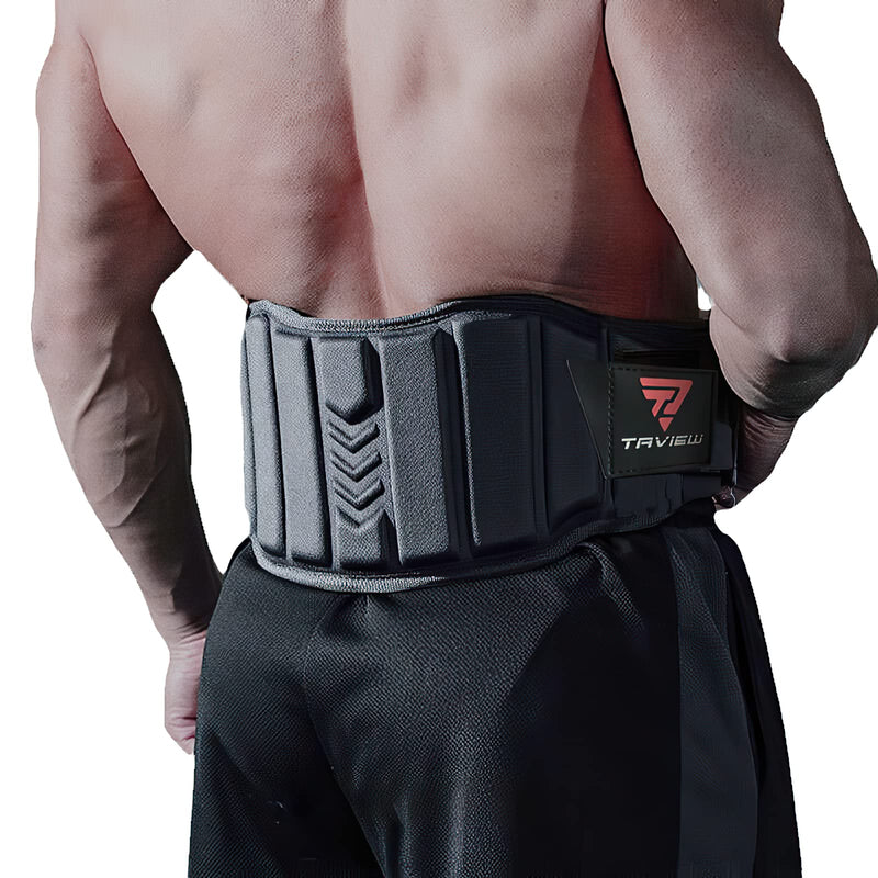 Weight Lifting Belt, Weightlifting Belt,Workout Gym Powerlifting Belt 7 inch,Fitness Back Support for Cross Training, Squats, Lunges M Black (Double EVA)