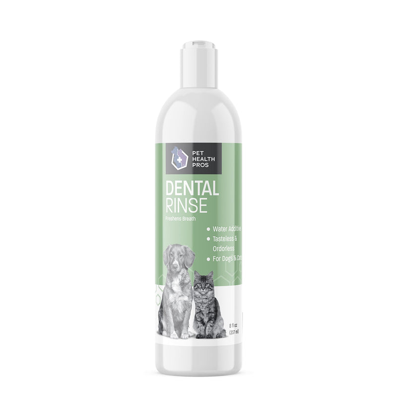 Dog Breath Water Additive - Cat & Dog Water Additive for Dental Care - Dog Dental Water Additive for Dogs Teeth and Bad Breath Treatment for Dogs and Cats - Odorless & Tasteless - 8 oz - PawsPlanet Australia