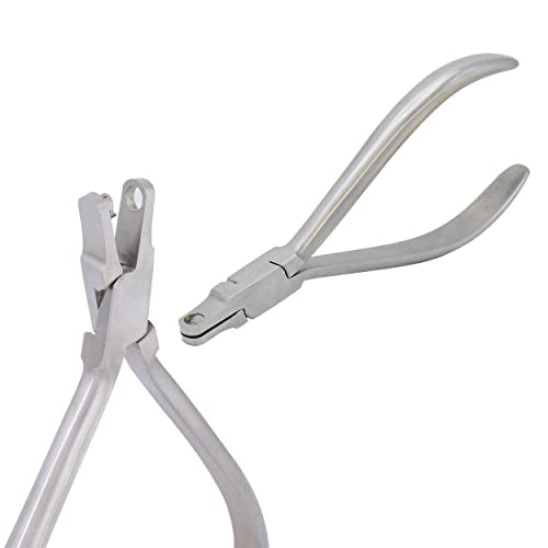 Orthodontic Dental Hole Punch Pliers Thermal Forming Retainer Clear Aligner Braces Plier