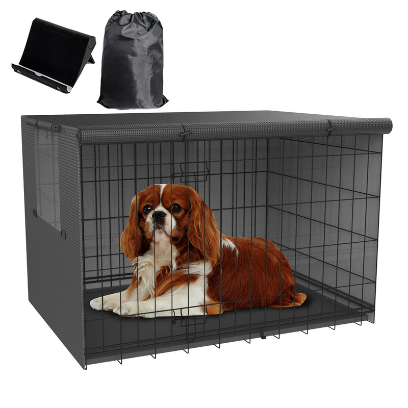 Dog Kennel Cover,Crate Covers for Dog Cages,Crate Cover 24 30 36 42 48-inch,Dog cage Cover,Waterproof Dog Crate Cover,Dog Kennel Cover,Dog Enclosure Covers,Dog Crate Covers Large and Small 30 Inch - BeesActive Australia