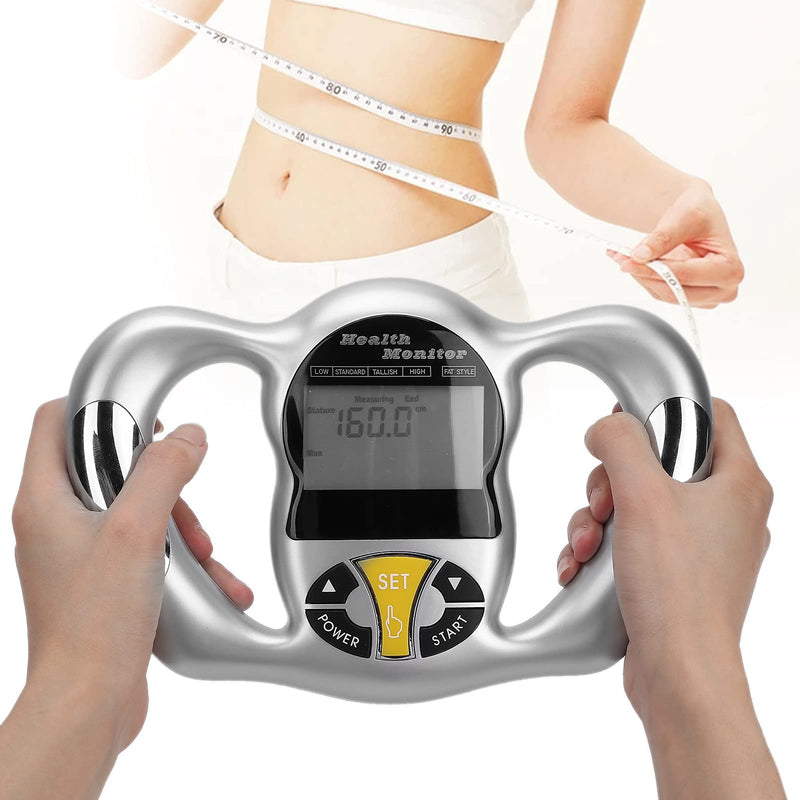 Body Fat Analyzer, Handheld Body Fat Measurement Device Body Fat Measuring BMI Meter Fat Analyzer Monitor Measure Body Fat Percentage Machine Body Fat Tester Analyzer for Fitness - BeesActive Australia