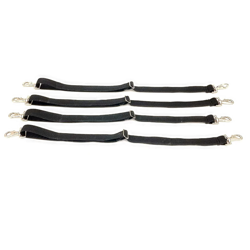 Pack of 4 Horse Blanket Sheet Leg Straps Replacement with Durable Swivel Snaps as a Spare Parts for Horse Blankets for Winter Waterprooft or Cooler - BeesActive Australia
