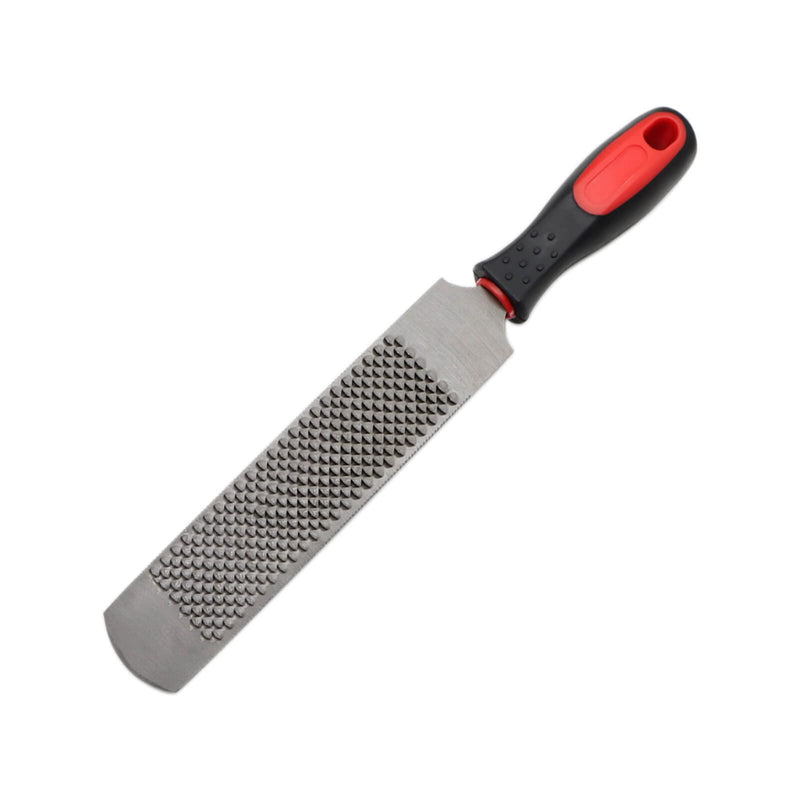 12 Inch Hoof Rasp, Horseshoe File with Rubber Handle, Carbon Steel Farrier File Tool, Suitable for Horse/Goat/Cow/Donkey/Animal Hooves, Strong - BeesActive Australia