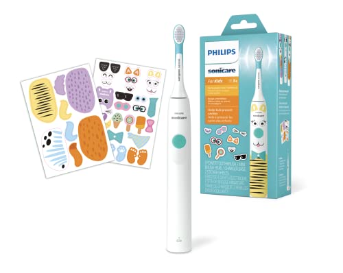 Philips Sonicare for Kids Electric Toothbrush, Design a Pet Edition 1 Count (Pack of 1)